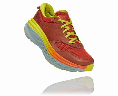 Hoka One One All Gender Bondi L Férfi Futócipő - Piros [H6150-693]